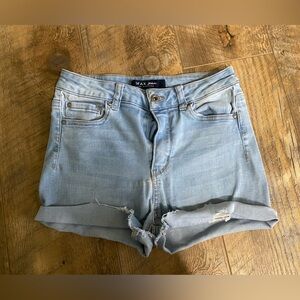 Wax Jean Women's Light Blue Denim Shorts